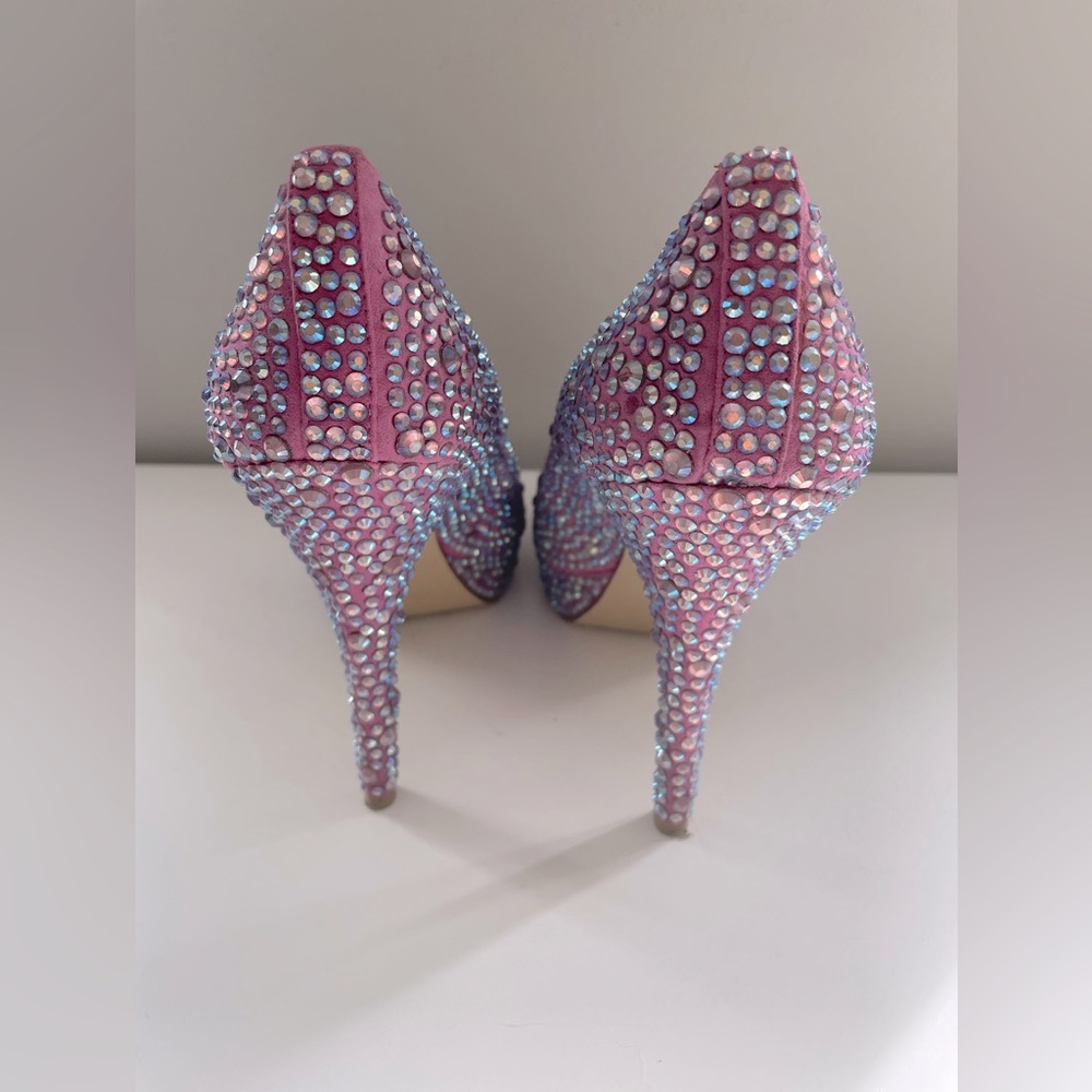 Enzo Angiolini Rhinestone Pumps, size 8.5 - Picture 2 of 6